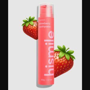 🔥3/$30 NEW & Sealed HiSmile Strawberry Toothpaste Full Size 60g